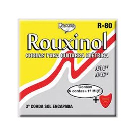 Encordoamento - Cordas Para Guitarra Rouxinol - R-80