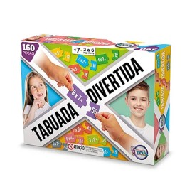 Jogo Educativo - Tabuada Divertida - com 160 Peas