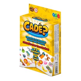 Jogo de Raciocnio - Cad? (antigo Achei!) - Educativo Divertido - 56 Cartas