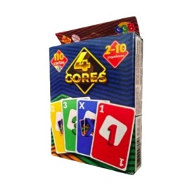 Jogo De Cartas - 4 Cores - Original - Educativo